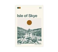 HDSDA Skye Island Art, Scotland Canvas Poster Bedroom Decor Landscape Office Room Decor Gift 08x12inch(20x30cm)