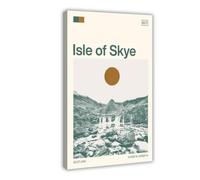 HDSDA Skye Island Art, Scotland Canvas Poster Wall Art Decor Print Picture Paintings for Living Room Bedroom Decoration 24x36inch(60x90cm)