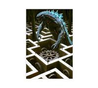 HDSDA The Giant Beast in The Labyrinth Canvas Poster Wall Art Decor Print Picture Paintings for Living Room Bedroom Decoration 08x12inch(20x30cm)