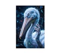 HDSDA Translucent Quantum Sci-Fi Pelican (2) Canvas Poster Bedroom Decor Landscape Office Room Decor Gift 16x24inch(40x60cm)