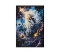 HDSDA Zeus, King of The Gods Art Canvas Poster Bedroom Decor Landscape Office Room Decor Gift 16x24inch(40x60cm)