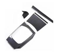 HDSHBJIP Car center console gear shift handle knobs panels and trim strips Compatible for BMW 3 4 Series G20 G22 G23 G26 G80 G82 G87 carbon fiber Each set contains 7 pieces(20-22 5pc)