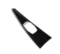 HDSHBJIP Carbon fiber multimedia panel cover Cmpatible for BMW 3 4 Series 3GT interior decoration Car Accessories(Black)