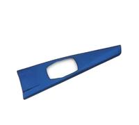 HDSHBJIP Carbon fiber multimedia panel cover Cmpatible for BMW 3 4 Series 3GT interior decoration Car Accessories(Blue)