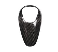 HDSHBJIP Carbon fiber shift lever cover with decorative panel sticker the Compatible for BMW F80 F82 F87 M3 M4 M2 M5 F83 F85 X5M F86 X6M F13 series interior parts(Model A Black)