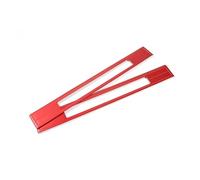 HDSHBJIP Carbon fiber sticker the floorboard inside door frame Compatible for Mustang models from 2015+ and later interior accessories(Red)