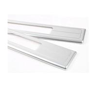 HDSHBJIP Carbon fiber sticker the floorboard inside door frame Compatible for Mustang models from 2015+ and later interior accessories(Silver)