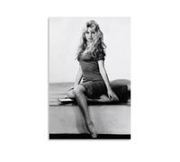 HDSHJFIK Blond Beauty Brigitte Bardot Ballet Dancer Poster Decorative Painting Canvas Wall Posters And Art Picture Print Modern Family Bedroom Decor Posters 16x24inch(40x60cm)