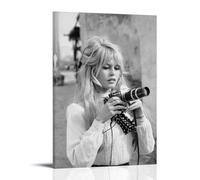 HDSHJFIK Blond Beauty Brigitte Bardot Photography Poster Decorative Painting Canvas Wall Posters And Art Picture Print Modern Family Bedroom Decor Posters 12x18inch(30x45cm)