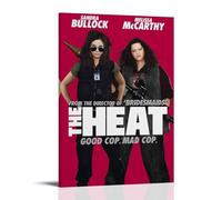 HDSHJFIK Crime Movie The Heat 2013 Poster Decorative Painting Canvas Wall Posters And Art Picture Print Modern Family Bedroom Decor Posters 16x24inch(40x60cm)
