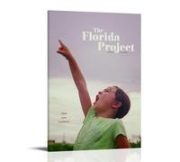 HDSHJFIK Excellent Film The Florida Project Art Kid Poster Decorative Painting Canvas Wall Posters And Art Picture Print Modern Family Bedroom Decor Posters 16x24inch(40x60cm)