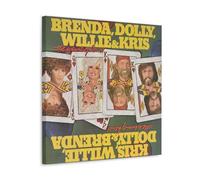 HDSHJFIK Musician Willie Nelson Art Winning Hand Poster Decorative Painting Canvas Wall Posters And Art Picture Print Modern Family Bedroom Decor Posters 16x16inch(40x40cm)