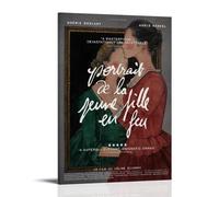 HDSHJFIK Nostalgic Excellent Movies Portrait De La Jeune Fille En Feu Poster Decorative Painting Canvas Wall Posters And Art Picture Print Modern Family Bedroom Decor Posters 08x12inch(20x30cm)