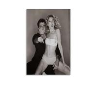 HDSHJFIK Sex And The City TV Series Carrie Bradshaw Mr. Big Poster Poster Decorative Painting Canvas Wall Posters And Art Picture Print Modern Family Bedroom Decor Posters 12x18inch(30x45cm)