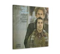 HDSHJFIK Simon And Garfunkel Bridge Over Troubled Water Poster Decorative Painting Canvas Wall Posters And Art Picture Print Modern Family Bedroom Decor Posters 20x20inch(50x50cm)