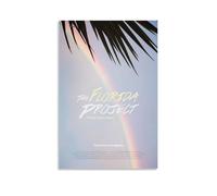 HDSHJFIK The Florida Project Art Rainbow Poster Decorative Painting Canvas Wall Posters And Art Picture Print Modern Family Bedroom Decor Posters 24x36inch(60x90cm)