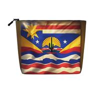 HDSKFNS Arizona Flag-Standard Print Cosmetic Bag Makeup Bag For Women Travel Makeup Bag With Zipper Ideal For Daily Use Travel