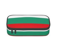 HDSKFNS Bulgarian Flag Print Pencil Case-Pencil Bag Artists' Pens,Pencils Marker Box Large Capacity Perfect Work Travel