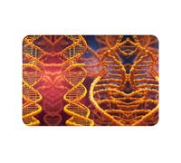 HDSKFNS DNA Chain Photo Print Door Mat,Entrance Mat Welcome Floor Mats for Porch Bathroom Laundry Room Decor Floor Rug