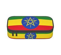 HDSKFNS Flag Of Ethiopia Print Pencil Case-Pencil Bag Artists' Pens,Pencils Marker Box Large Capacity Perfect Work Travel