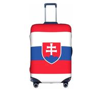 HDSKFNS Flag Of Slovakia Print Suitcase Covers For Luggage Suitcase Cover Travel Luggage Cover Fits 18-32 Inch Suitcases, White, X-Large