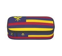 HDSKFNS Flag Of The Kingdom Of Hawaii Print Pencil Case-Pencil Bag Artists' Pens,Pencils Marker Box Large Capacity Perfect Work Travel