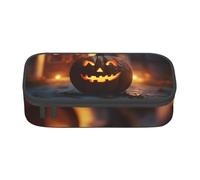 HDSKFNS Halloween With Pumpkins Print Pencil Case-Pencil Bag Artists' Pens,Pencils Marker Box Large Capacity Perfect Work Travel