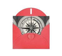 HDSKFNS Law Of The Compass Navigation 1 Print Greeting Cards 6x4 Inch Pearl Paper Cards With Envelopes,For Birthday Wedding Sympathy
