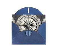 HDSKFNS Law Of The Compass Navigation 1 Print Greeting Cards 6x4 Inch Pearl Paper Cards With Envelopes,For Birthday Wedding Sympathy
