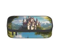 HDSKFNS Legendary Fairy Tale Castle03 Print Pencil Case-Pencil Bag Artists' Pens,Pencils Marker Box Large Capacity Perfect Work Travel