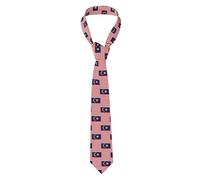 HDSKFNS Malaysia Flag Ties For Men Elegant Suit And Tie Fashion Printed Floral Neck Tie Formal Party Wedding
