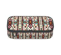 HDSKFNS Native American Pattern Print Pencil Case-Pencil Bag Artists' Pens,Pencils Marker Box Large Capacity Perfect Work Travel