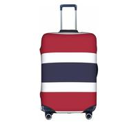 HDSKFNS Thailand Flag Print Suitcase Covers For Luggage Suitcase Cover Travel Luggage Cover Fits 18-32 Inch Suitcases, White, L