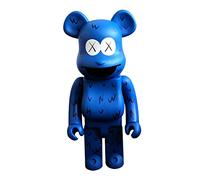 HDSLURIO Building Blocks Bear,Movable Joints-Bearbricks A Collector's Item for Toy Lovers Decorative Sculpture for The Home Living Room Display Case (Size : 28cm)
