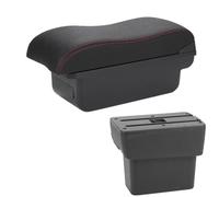 HDSNWG Armrest Box Central Storage Box Dedicated Interior Retrofit Car Accessories For Note For E-Power 2016-2022(C1 Black red NO USB)