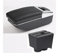 HDSNWG Car Armrest Box 2002-2009 Retrofit Parts Storage Box Car Interior Accessories For Polo 9N 3(A red line NO USB)
