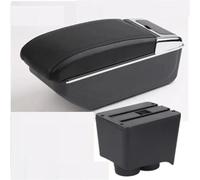 HDSNWG Car Armrest Box 2002-2009 Retrofit Parts Storage Box Car Interior Accessories For Polo 9N 3(B red line NO USB)