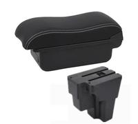 HDSNWG Car Armrest Box Retrofit Part Storage Box Car Accessorie South America For STONIC For Rio Lx For Cerato(A3 white line No USB)