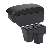 HDSNWG Car Interior Accessories Center Console Storage Box Multi-function Armrest Storage Box For City(A3 Black white 7USB)