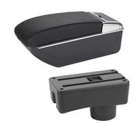 HDSNWG Car Interior Accessories Center Console Storage Box Multifunctional Armrest Storage Box For Aygo X(D2 Black line No USB)