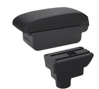 HDSNWG Car Interior Accessories Center Console Storage Box Multifunctional Armrest Storage Box For Corsa D(B2 Black line 3USB)