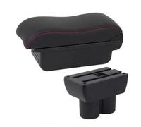 HDSNWG Center Console Armrest Storage Box For Jimny JB23 JB43 1998-2018 Car Interior Parts Modification Accessories(B1 red line 3USB)