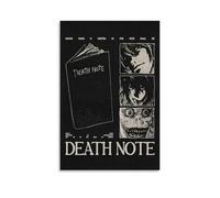 HDTJGOSBU Death Poster Note Comic Vintage Tv Series Collage Posters for Room Aesthetic Canvas Wall Art Bedroom Decor12x18inch(30x45cm)