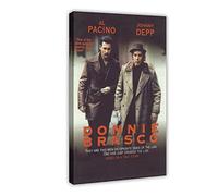 HDTS Classic Movie Donnie Brasco Canvas Poster Wall Art Decor Print Picture Paintings for Living Room Bedroom Decoration Frame: 12x18inch(30x45cm)