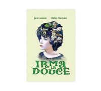 HDTS Classic Movie Irma La Douce Three Canvas Poster Wall Art Decor Print Picture Paintings for Living Room Bedroom Decoration Unframe: 20x30inch(50x75cm)