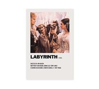 HDTS Classic Movie Labyrinth Vintage Canvas Poster Bedroom Decor Sports Landscape Office Room Decor Gift Unframe: 12x18inch(30x45cm)