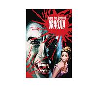 HDTS Classic Movie Taste The Blood of Dracula Canvas Poster Wall Art Decor Print Picture Paintings for Living Room Bedroom Decoration Unframe: 12x18inch(30x45cm)