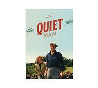HDTS Classic Movie The Quiet Man Poster Canvas Poster Wall Art Decor Print Picture Paintings for Living Room Bedroom Decoration Unframe: 24x36inch(60x90cm)