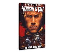 HDTS Movie A Knights Tale Poster Canvas Poster Bedroom Decor Sports Landscape Office Room Decor Gift Frame: 12x18inch(30x45cm)