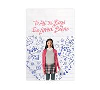 HDTS Movie to All The Boys I've Loved before Poster Canvas Poster Bedroom Decor Sports Landscape Office Room Decor Gift Unframe: 12x18inch(30x45cm)